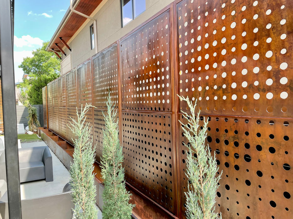 Shop Garden Screens, outdoor privacy screens & privacy Panels - Exotic Metal provides custom privacy screens  & yard privacy panels