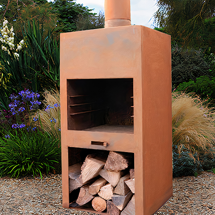 H&P Building - Corten Steel Fire Pit, Linear Cor-Ten Steel  Fire Pit - Custom Outdoor Fire Pits - Best Fire Pits